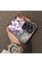 Infinix Hot 60 5g Compatible Acrylic Hard Back Panel with Silicone Edges Rarity Pattern Phone Case - 4