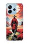 Redmi Note 14 4g Compatible Cute Watermelon Sweet Printed Transparent Phone Case