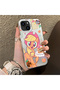 iPhone 15 Plus/14 Plus Compatible Acrylic Hard Back Panel with Silicone Edges Applejack Patterned Phone Case - 3