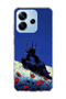 Redmi Note 14 4g Compatible Anime Lightning Sword Printed Transparent Phone Case