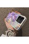 Vivo V60 Lite 4G/5G Compatible Acrylic Hard Back Panel with Silicone Edges Twilight Sparkle Pattern Phone Case - 4