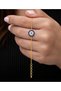 Silver Gold Minimal Evil Eye Women's Bracelet - 3