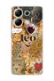 Redmi Note 13 4g Compatible Leo Zodiac Sign Printed Transparent Phone Case