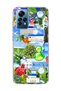 Redmi Note 12 Pro 4g Compatible Green Nature Desktop Printed Transparent Phone Case