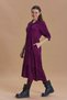 Shirt Collar Pocket Winter Dress - 3