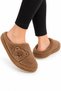 Women's Warm Plush House Slippers with Teddy Bear Figure Vi̇zon