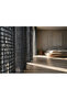 Anthracite Luxury Mesh Tulle Curtain with Cornice, Flat Installation, No Pleats [Enxboy] - 3