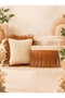 Leather Knitting with Tassels - 3
