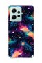 Redmi Note 12 4g Compatible Colorful Galaxy Printed Transparent Phone Case