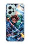 Redmi Note 12 4g Compatible Anime Water Sword Printed Transparent Phone Case