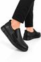 Men's Non-Slip Orthopedic Comfort Sole Genuine Leather Shoes Black - 2