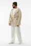 Design Beige Knitwear Men's Poncho Coc3612 - 4
