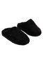 Women's teddy bear plush house slippers - black - 3