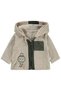 Bere Embroidered Zippered Cardigan for 2-5 Years - Beige - 3