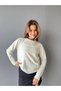 Double Collared Shawl Collar Knit Sweater - 4