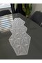 French Lace Luxury Tulle Guipure Chic Single Runner 40X110 cm