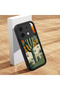 Infinix Zero 30 5g Compatible Black Silicone Camera Protected Shock Absorbing Protective Case with Cactus Pattern - 2