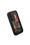 Realme C75 4g Compatible Black Silicone Camera Protected Shock Absorbing Protective Case with Cactus Pattern - 3