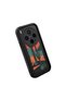 Vivo X300 Compatible Black Silicone Camera Protected Shock Absorbing Protective Case with Cactus Pattern - 3