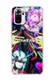 Redmi Note 10 / 10S Compatible Neon Heart Sparkle Printed Transparent Phone Case