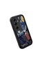Samsung Galaxy S25 Plus Compatible Black Silicone Camera Protected Shock Absorbing Protective Case Starry Oily Snoopy - 3