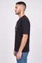 Zoox Men Crew Neck Short Sleeve Embroidered T-Shirt, Black - 3