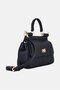 Women Brand Logo Cross Body Bag, Black - 3