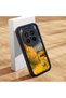 Vivo X200 Pro Compatible Black Silicone Camera Protected Shock-Absorbing Protective Case with Starry Oil Painting Pattern - 2