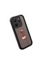 Redmi Note 14 4g Compatible Black Silicone Camera Protected Shock-Absorbing Protective Case with Striped Dog Pattern - 4