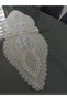French Lace Luxury Tulle Guipure Chic Single Runner 40X110 cm