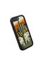 iPhone 7 Plus/8 Plus Compatible Black Silicone Camera Protected Shock Absorbing Protective Case with Cactus Pattern - 3
