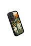 Samsung Galaxy A73 Compatible Black Silicone Camera Protected Shock Absorbing Protective Case with Cactus Pattern - 3
