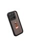 Mi 15t Pro Compatible Black Silicone Camera Protected Shock-Absorbing Protective Case with Striped Dog Pattern - 3