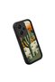 Redmi Note 13 Pro Plus+ 5g Compatible Black Silicone Camera Protected Shock Absorbing Protective Case with Cactus Pattern - 4