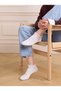 4-Piece Women's Ruffle Patterned Booties Socks - 3
