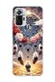 Redmi Note 10 Pro 4g Compatible Capricorn Sign Printed Transparent Phone Case
