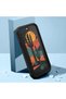 iPhone 7 Plus/8 Plus Compatible Black Silicone Camera Protected Shock Absorbing Protective Case with Cactus Pattern - 2