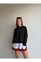 Oversize Shirted Knit Sweater - 4