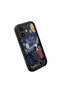 iPhone 16 Compatible Black Silicone Camera Protected Shock Absorbing Protective Case Starry Oily Snoopy - 3