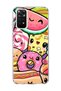 Redmi Note 11 / 11S Compatible Cute Watermelon Sweet Printed Transparent Phone Case