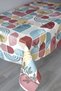 Fiber Lined Wipeable Pvc Oilcloth Tablecloth 1239-Bohemecolorful - 2
