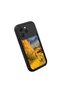 Tecno Spark 40 Compatible Black Silicone Camera Protected Shock-Absorbing Protective Case with Starry Oil Painting Pattern - 3