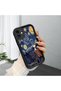 iPhone 11 Compatible Black Silicone Camera Protected Shock Absorbing Protective Case Starry Oily Snoopy