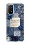 Redmi Note 11 / 11S Compatible Blue Carpet Verse Printed Transparent Phone Case