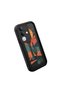 Vivo Y29 4g(V2434) Compatible Black Silicone Camera Protected Shock Absorbing Protective Case with Cactus Pattern - 3