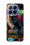 Mi 17t Pro Compatible Black Panther Printed Transparent Phone Case