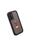 Samsung Galaxy M13/M23 Compatible Black Silicone Camera Protected Shock Absorbing Protective Case with Striped Dog Pattern - 3