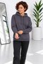 Premium Quality 3-Ply Cotton Model Hooded Sweatshirt - 4