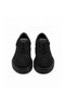 Knitted Mesh Textile Men's Sneaker Shoes Z658 Black Leather+Black Knitted Wear - 3