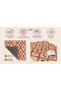 Eta Retro Geometric Leaf Pattern Woven Base Carpet Eta4376 - 5